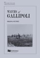 Waves of Gallipoli SATB choral sheet music cover